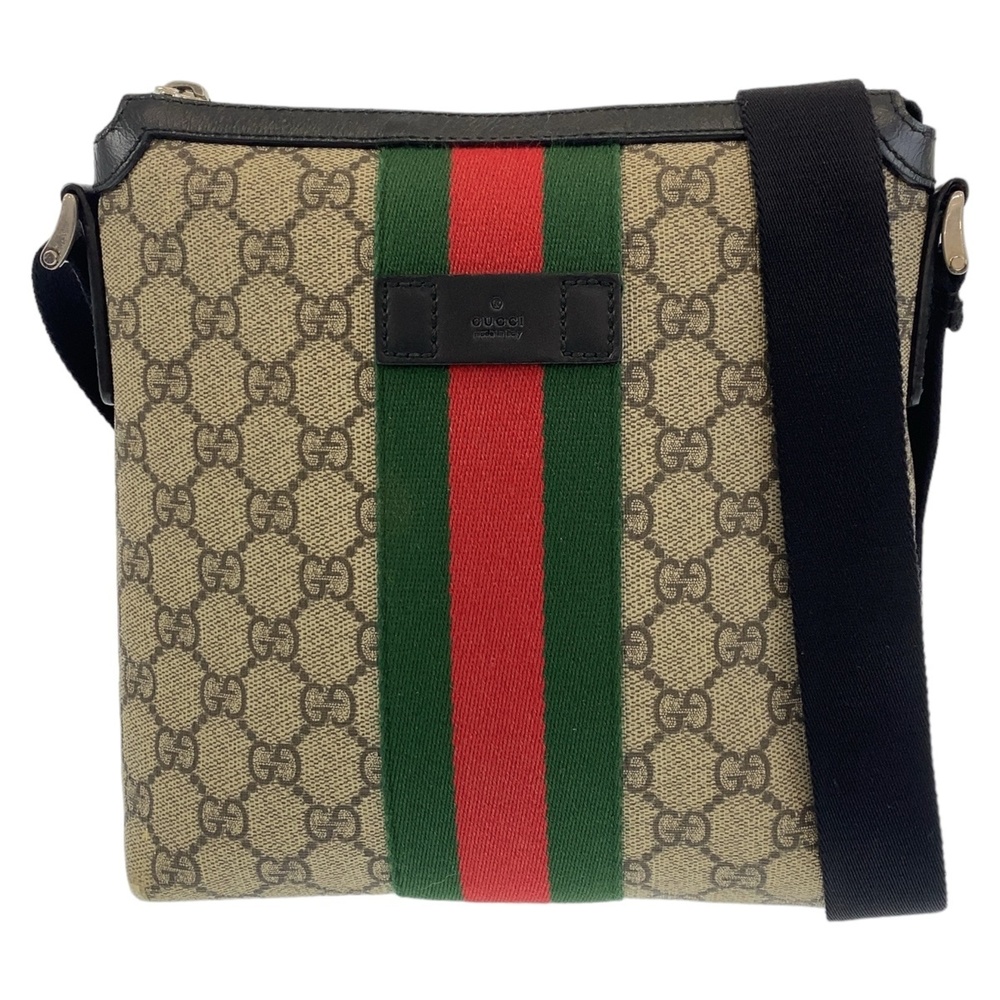 Gucci Gucci GG Supreme Canvas Shoulder Bag Canvas Crossbody Bag 471454 - Picture 1 of 9
